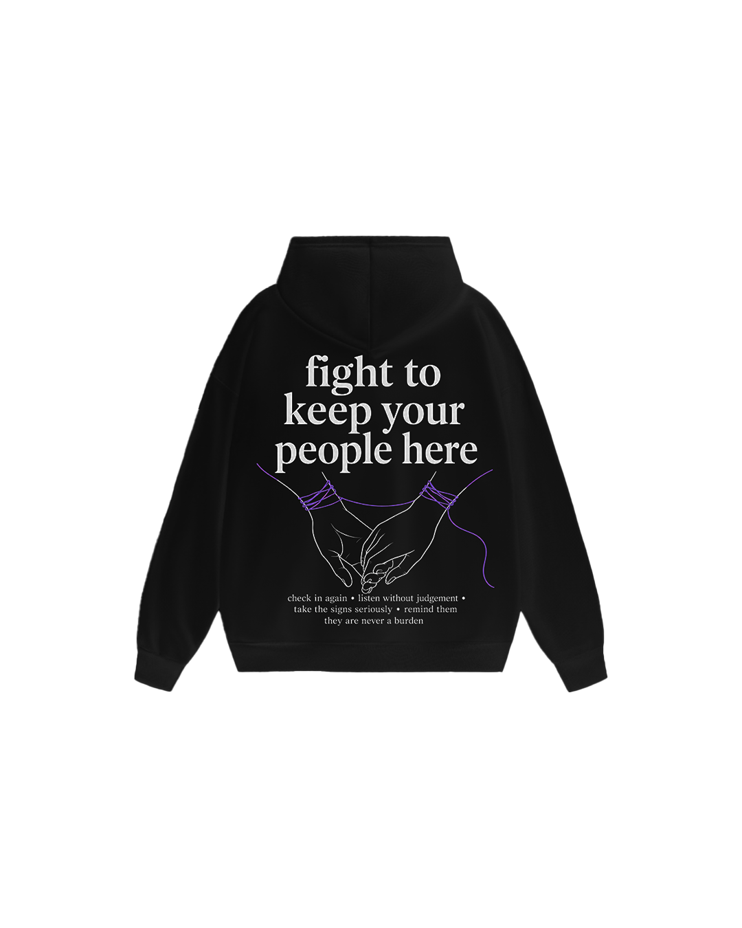 Fight To Keep Your People Here Hoodie UK