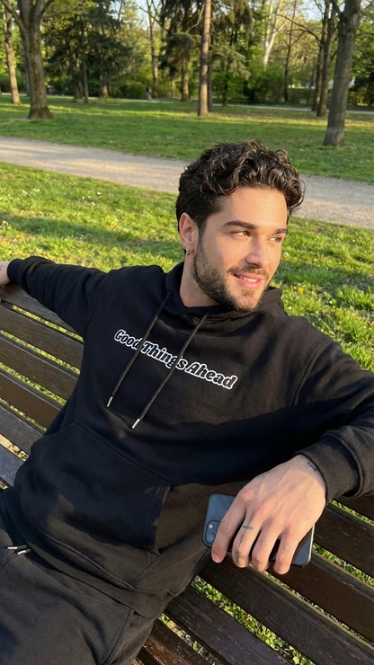 Sudadera con capucha "Grandes Cosas por Venir"