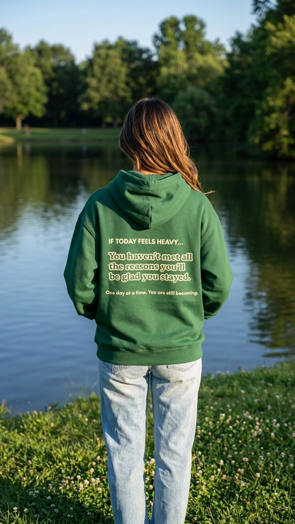 Sudadera con capucha "Grandes Cosas por Venir"