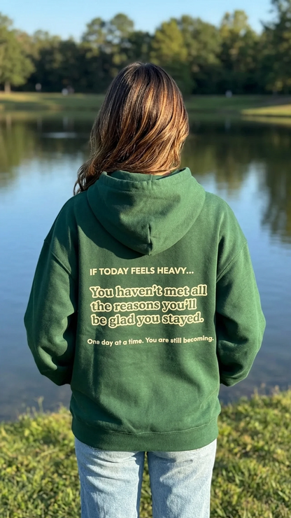 Sudadera con capucha "Grandes Cosas por Venir"