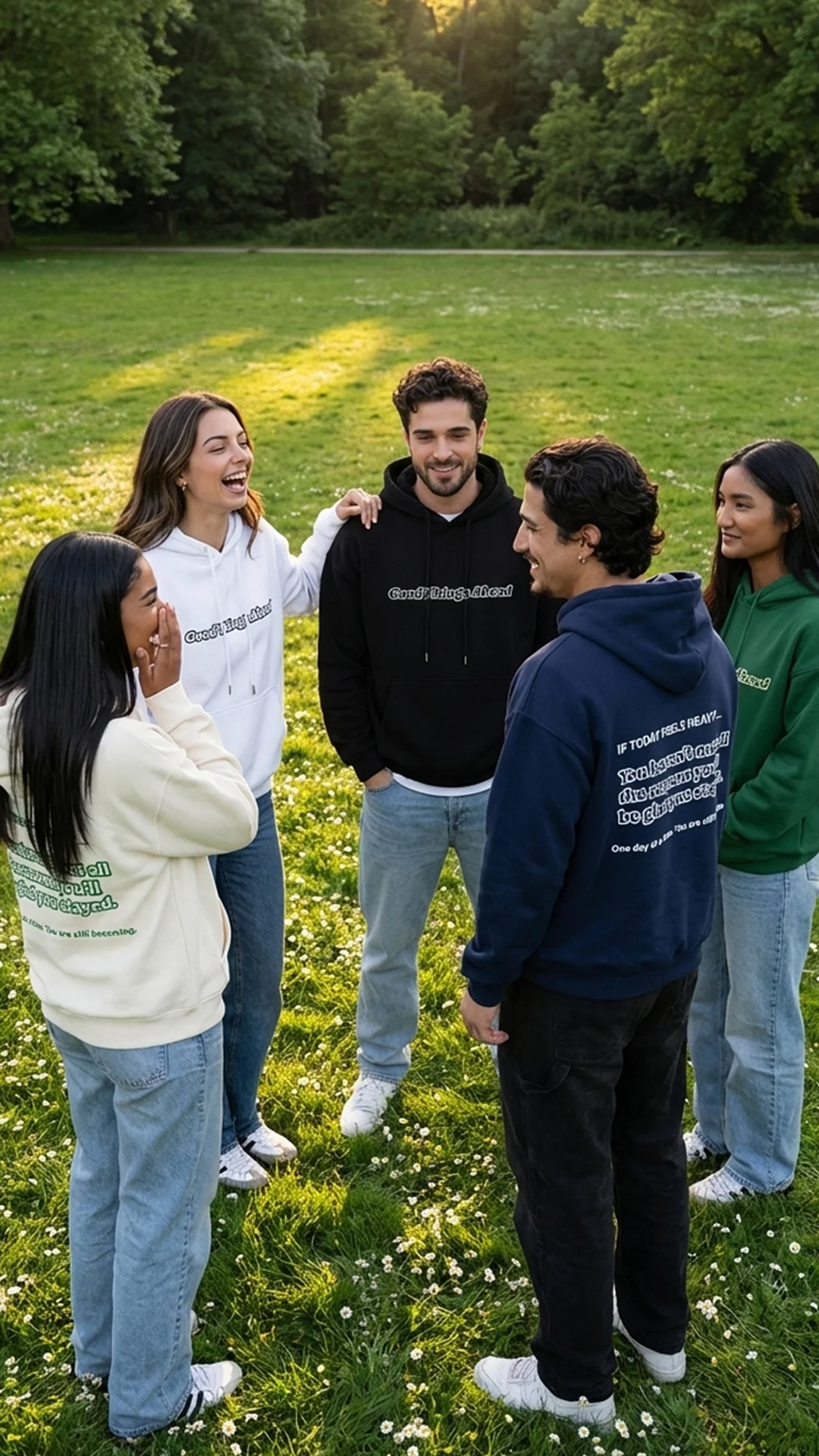 Sudadera con capucha "Grandes Cosas por Venir"