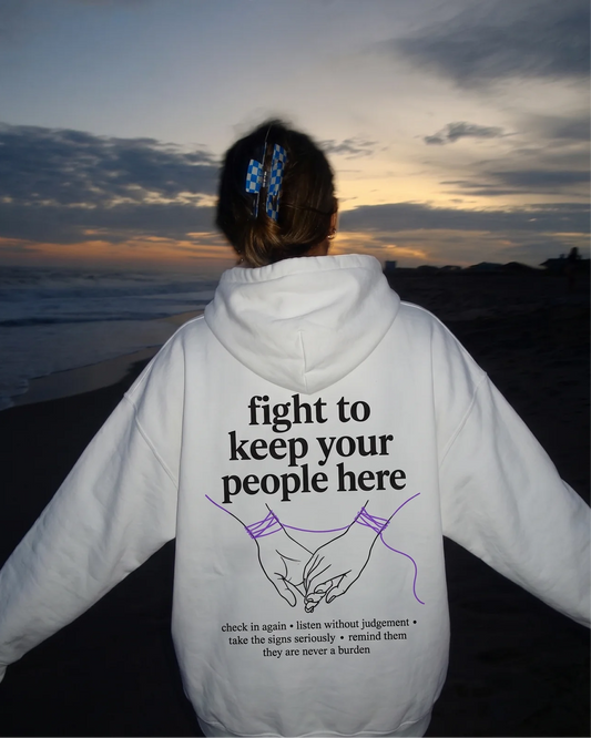 Fight To Keep Your People Here Hoodie