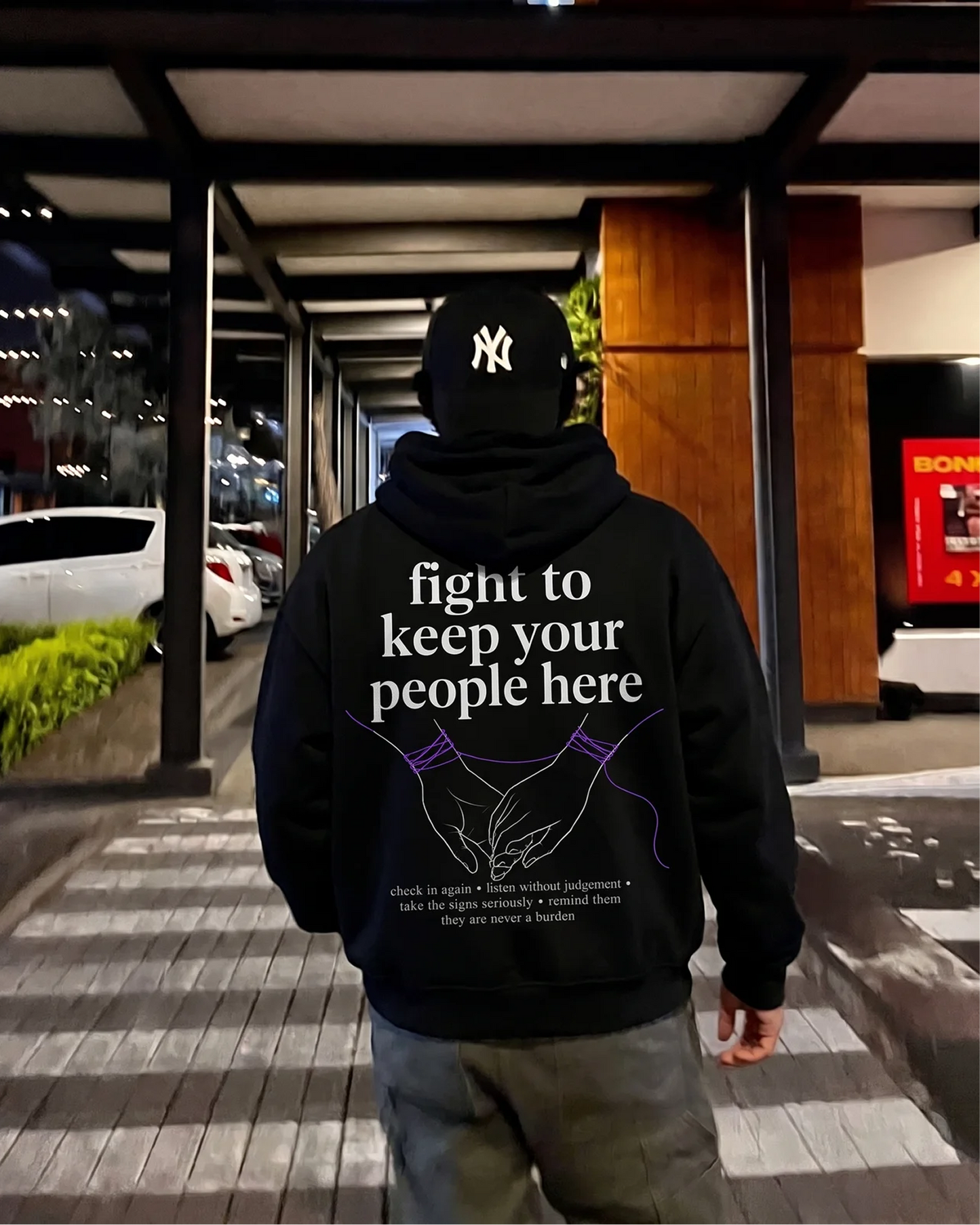 Fight To Keep Your People Here Hoodie UK