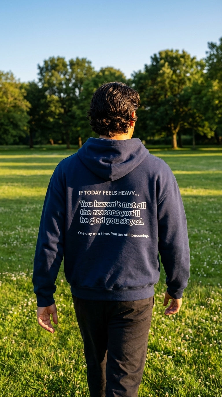 Sudadera con capucha "Grandes Cosas por Venir"