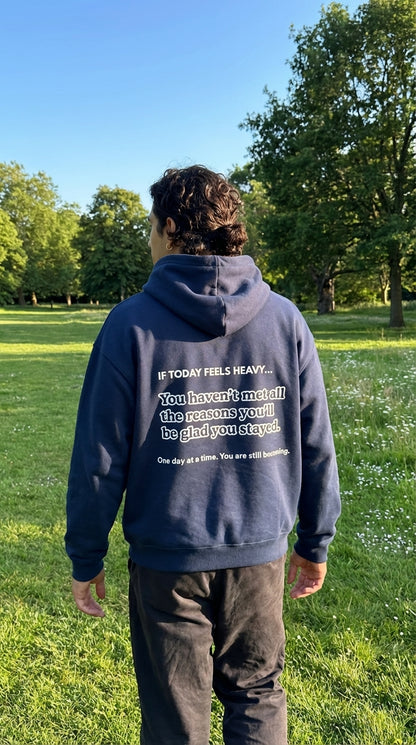 Sudadera con capucha "Grandes Cosas por Venir"