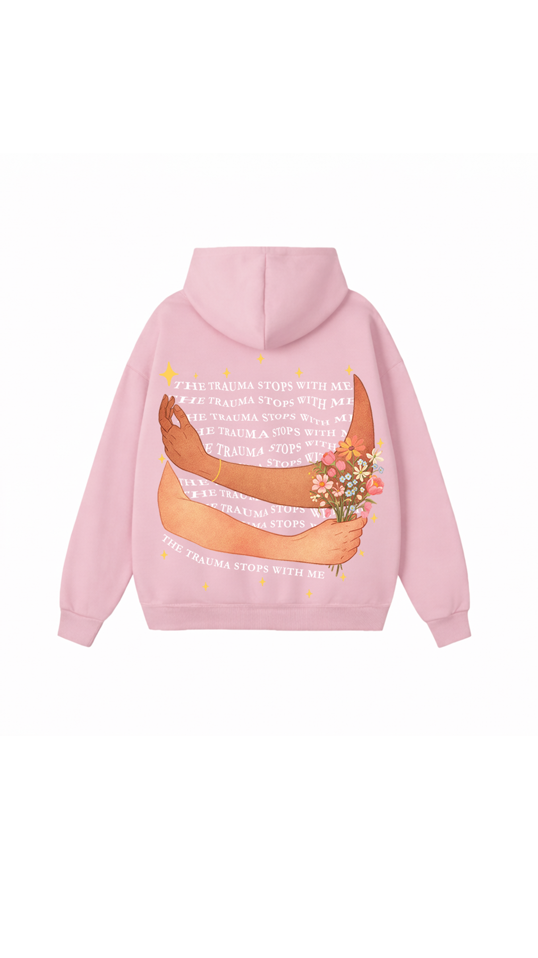 Trauma Termina Conmigo Sudadera con Capucha