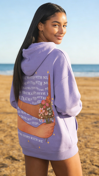 Trauma Termina Conmigo Sudadera con Capucha