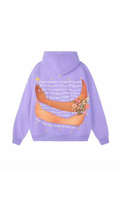 Trauma Termina Conmigo Sudadera con Capucha