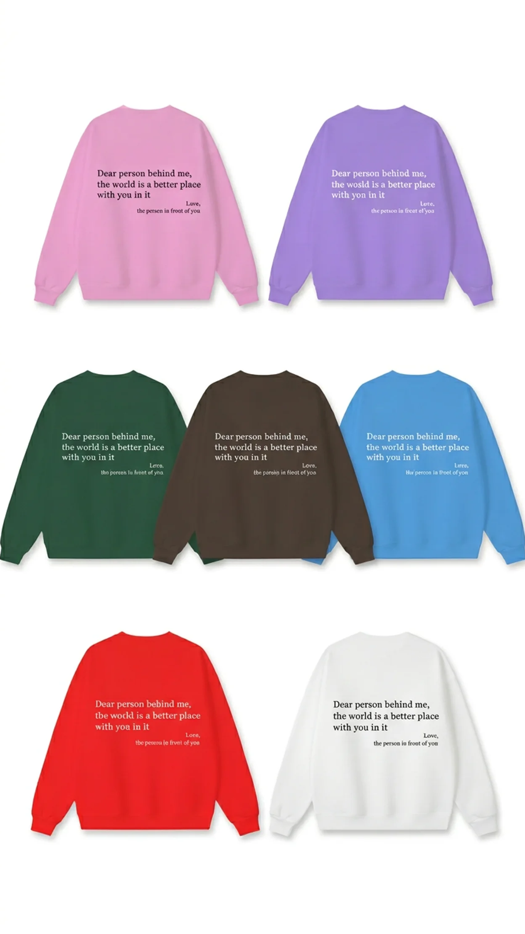 You are enough Crewneck