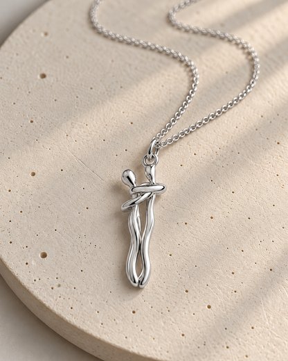 Solid 14k White Gold