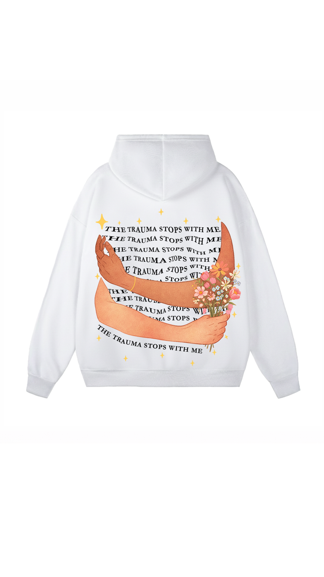 Trauma Termina Conmigo Sudadera con Capucha