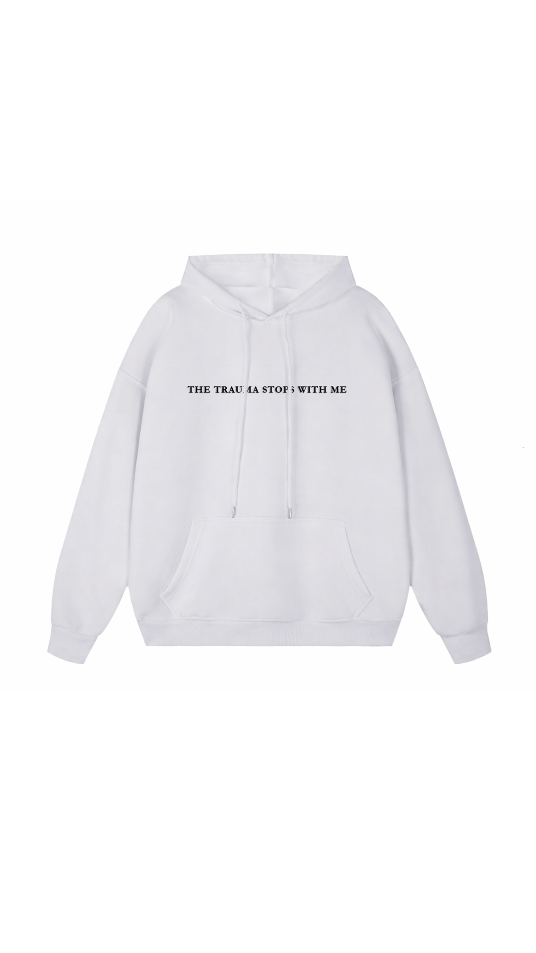 Trauma Termina Conmigo Sudadera con Capucha