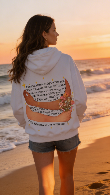 Trauma Termina Conmigo Sudadera con Capucha
