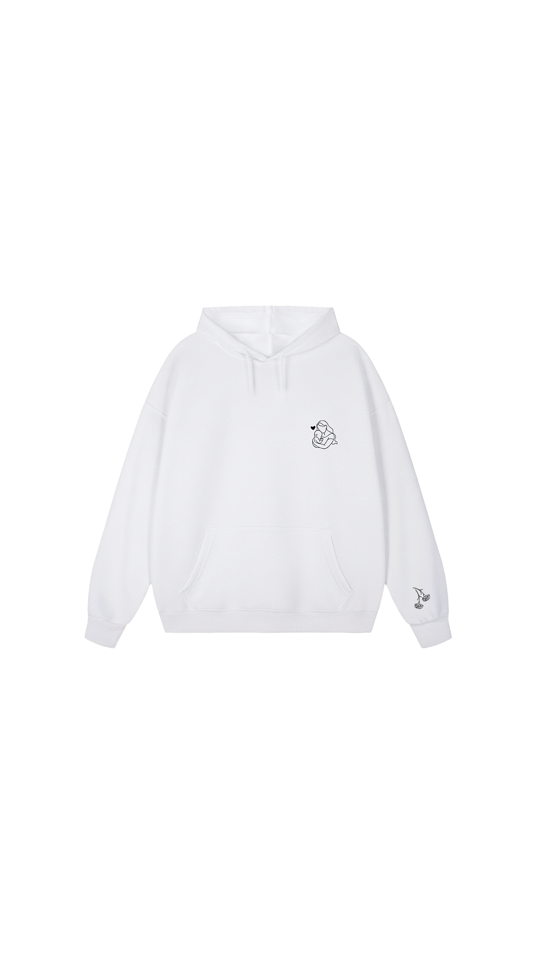 Dear Mother Behind Me (You are enough) Hoodie