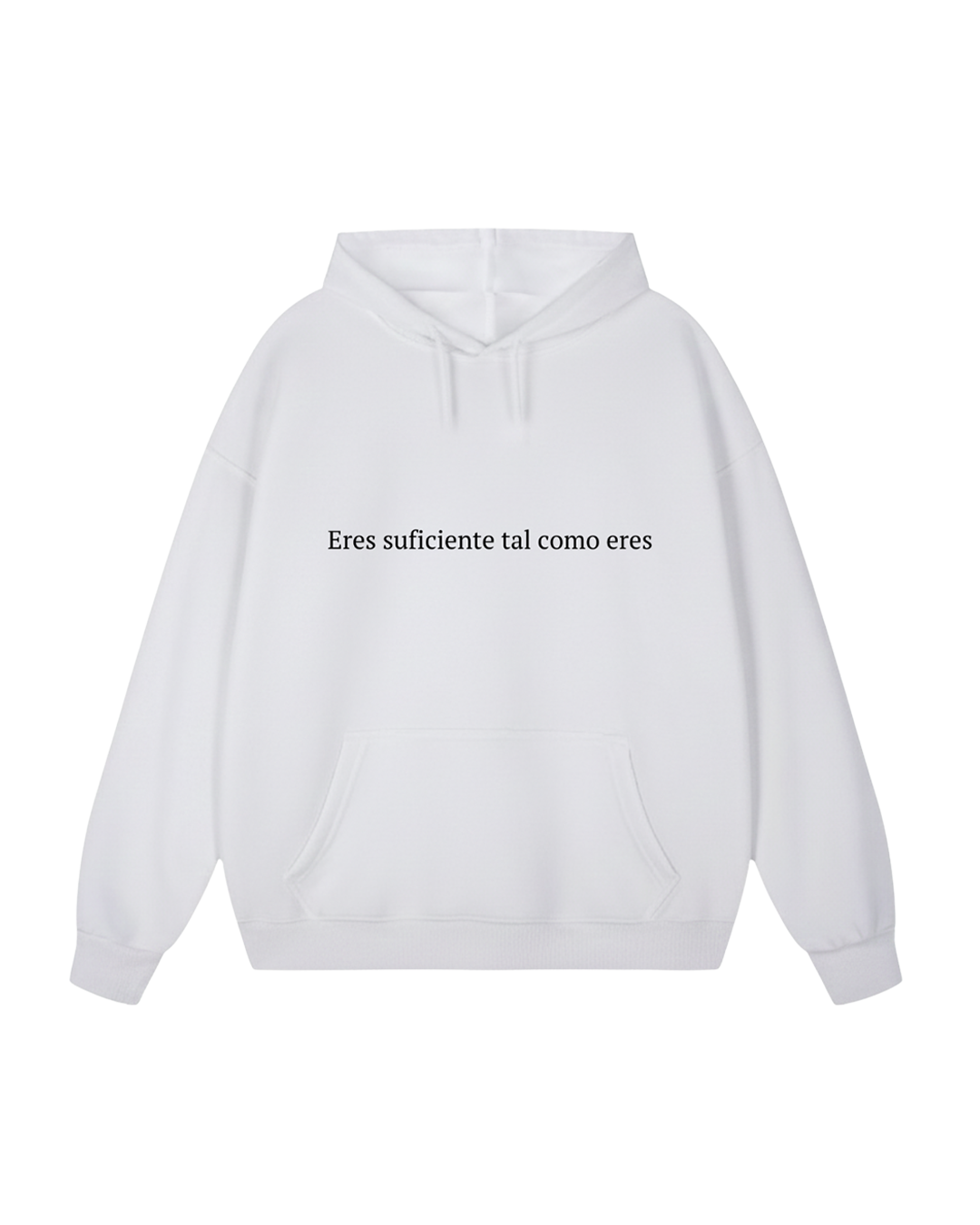 Querida persona detrás de mí (Eres suficiente) Sudadera con capucha