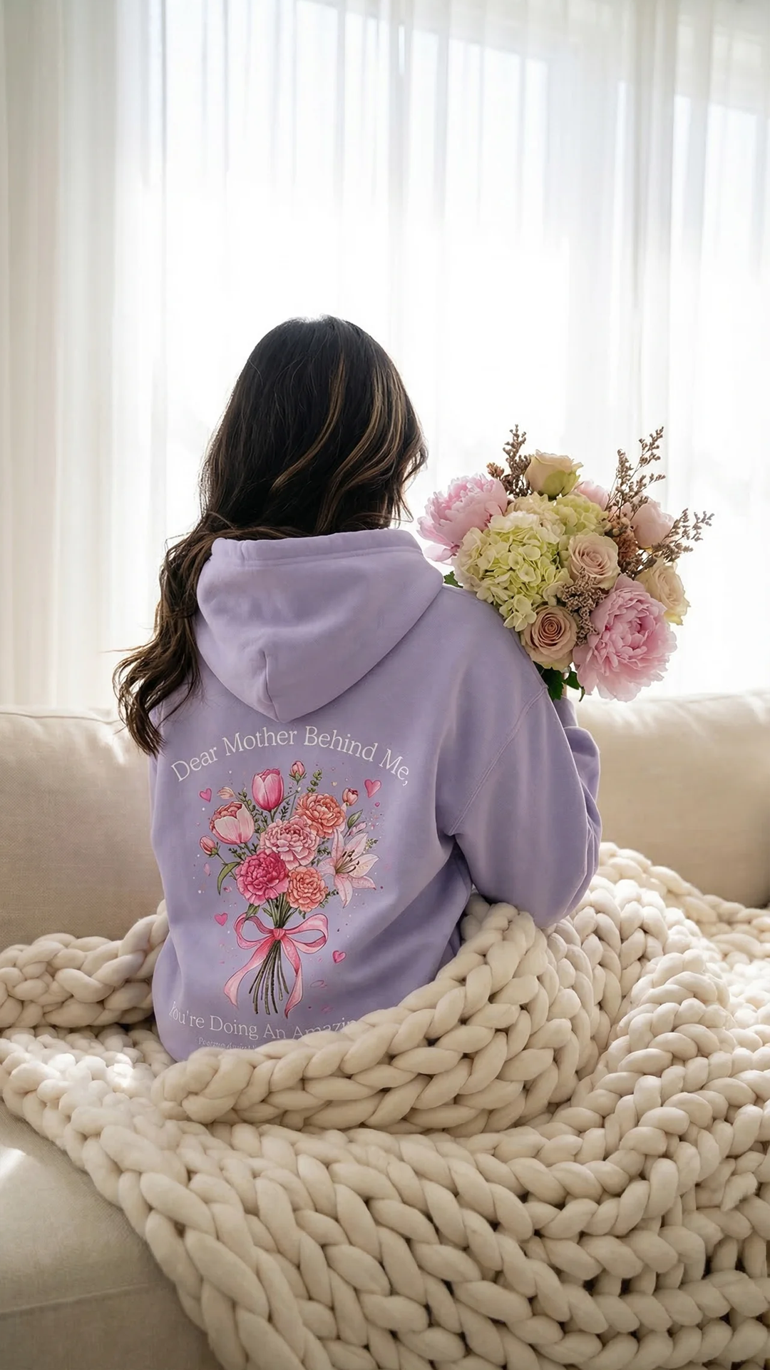 Dear Mother Behind Me (You are enough) Hoodie