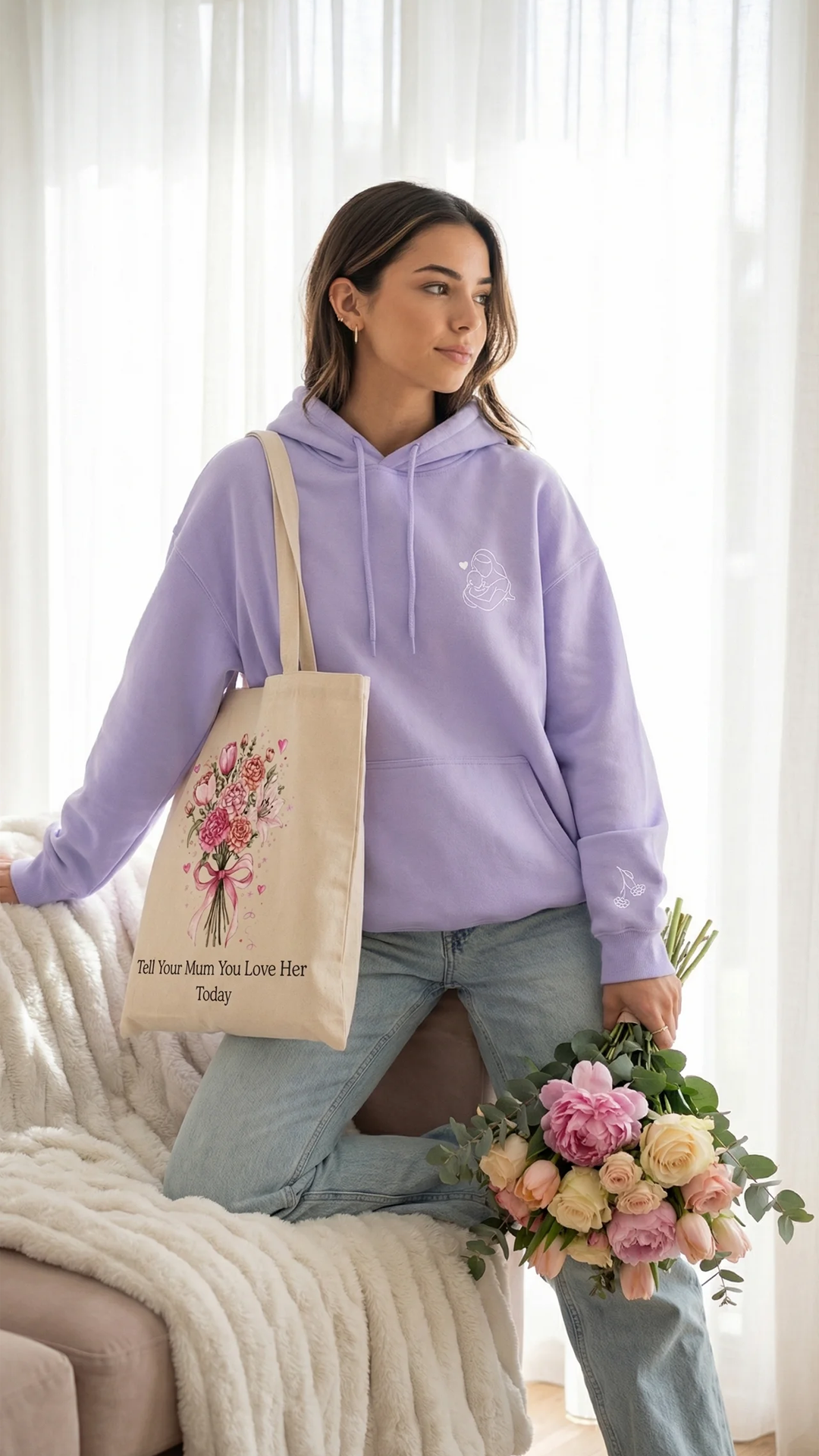 Dear Mother Behind Me (You are enough) Hoodie