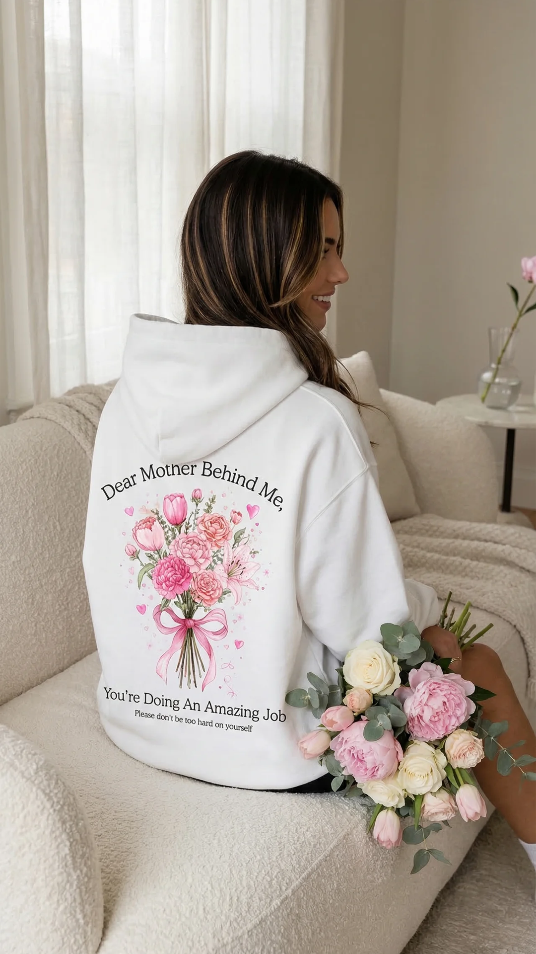 Dear Mother Behind Me (You are enough) Hoodie