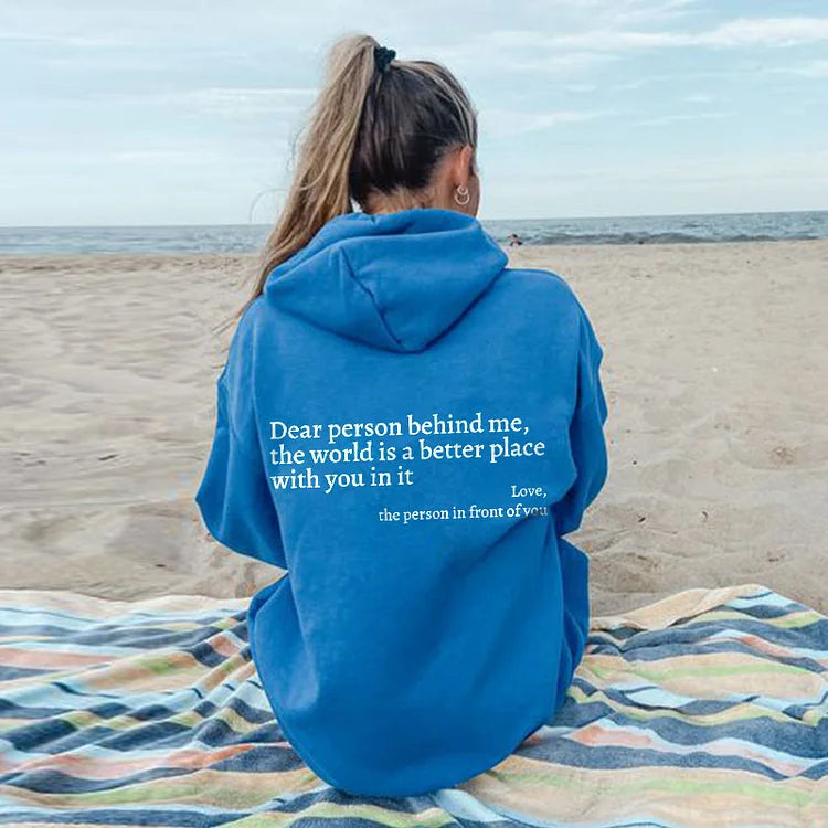 You Are Amazing Enough Hoodie – Pullover Hoodie With Uplifting Quote, Unisex Fit (Black, Large)
