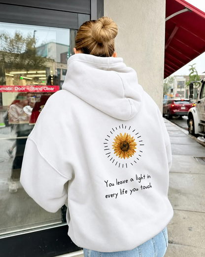You Leave a Light Hoodie