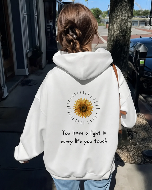 You Leave a Light Hoodie