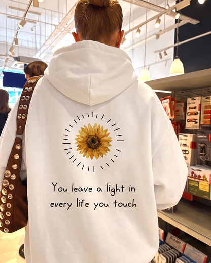 You Leave a Light Hoodie