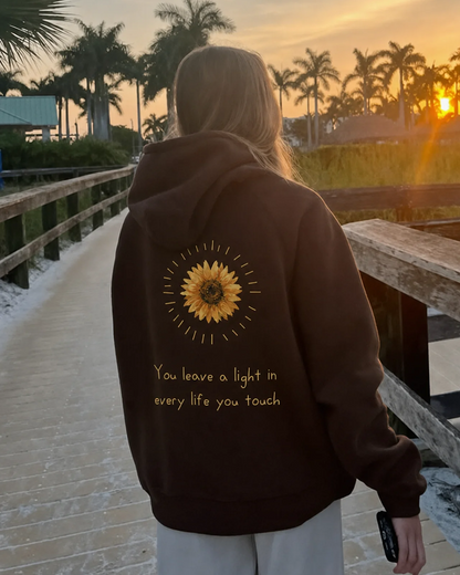 You Leave a Light Hoodie