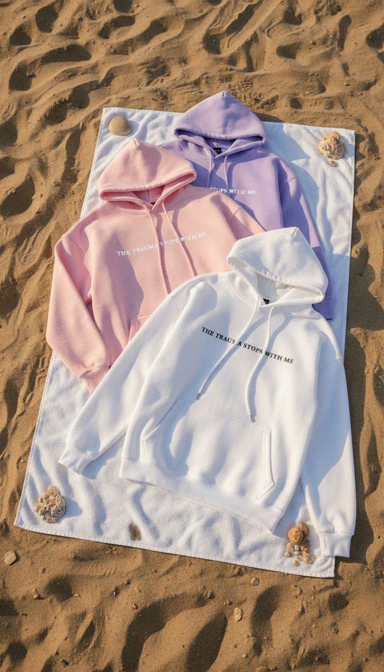 Trauma Termina Conmigo Sudadera con Capucha