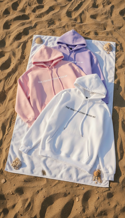 Trauma Termina Conmigo Sudadera con Capucha