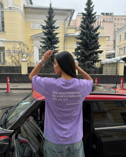 Dear Person Behind Me (You are enough) T-Shirt