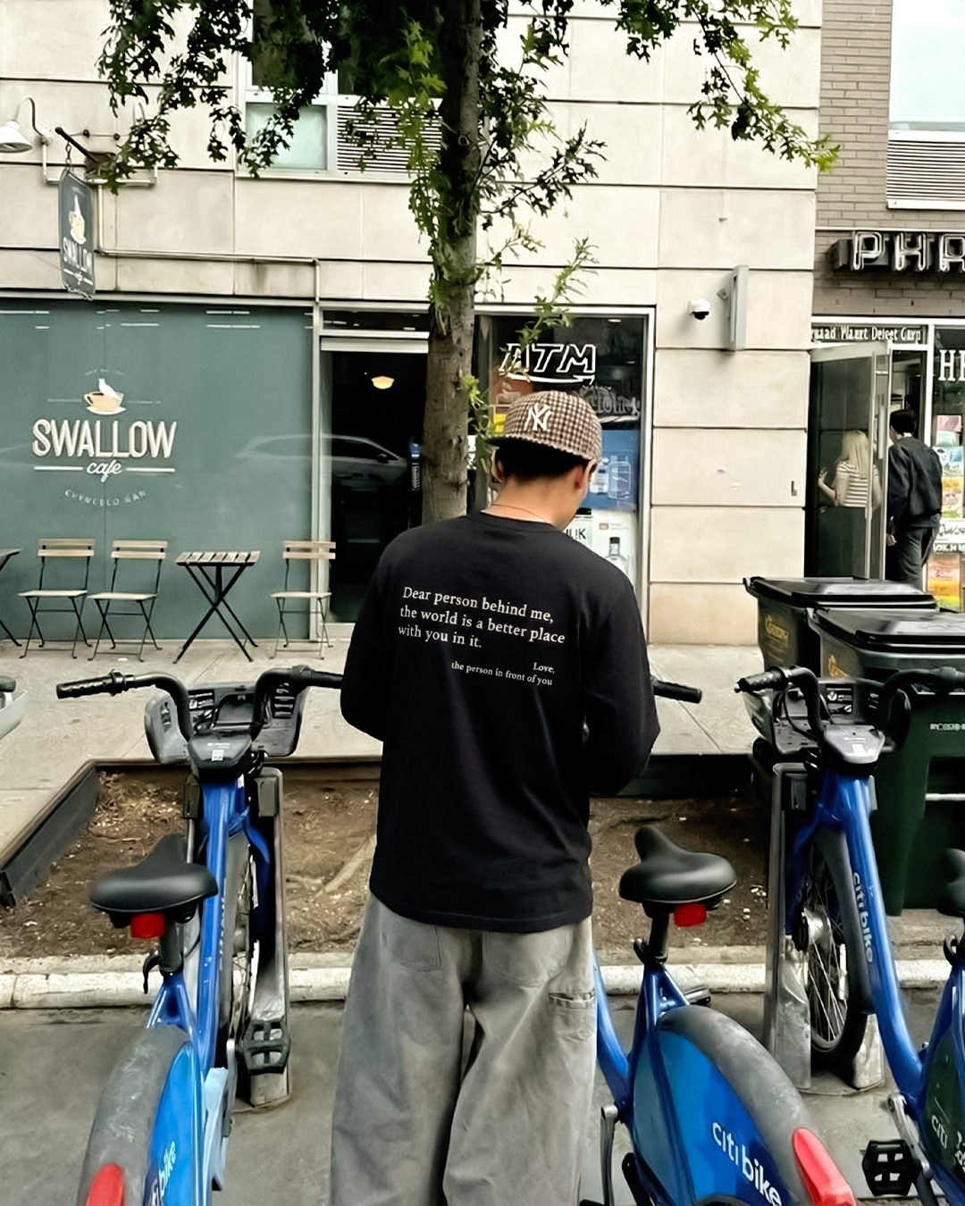 Querida persona detrás de mí (Eres suficiente) Camisa de manga larga