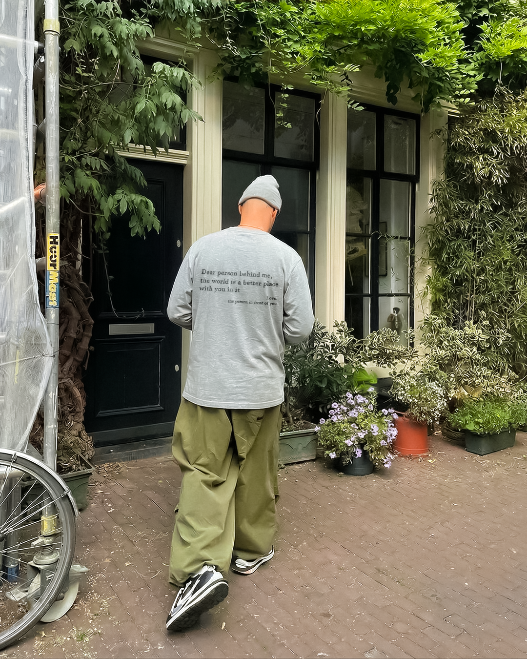 Querida persona detrás de mí (Eres suficiente) Camisa de manga larga