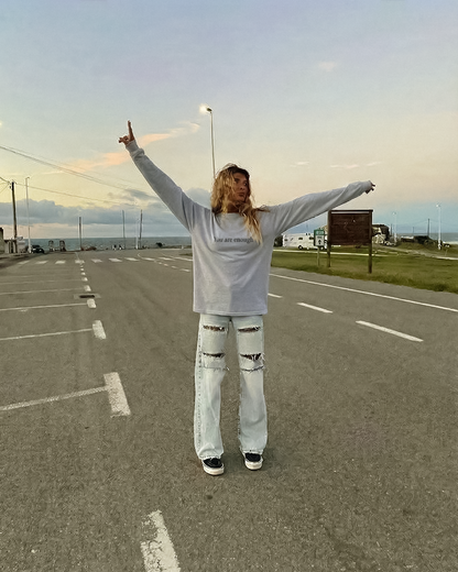 Querida persona detrás de mí (Eres suficiente) Camisa de manga larga