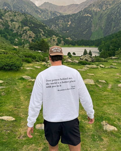 Querida persona detrás de mí (Eres suficiente) Camisa de manga larga