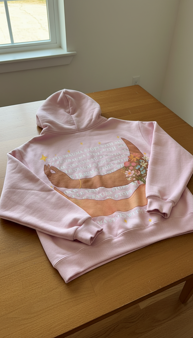 Trauma Termina Conmigo Sudadera con Capucha