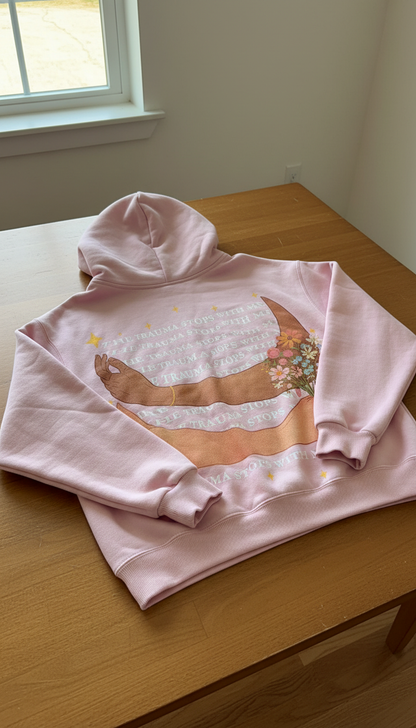 Trauma Termina Conmigo Sudadera con Capucha