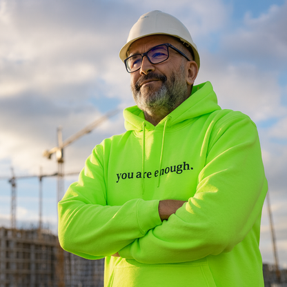 Hi-VIS Dear Person Behind Me (You are enough) Hoodie