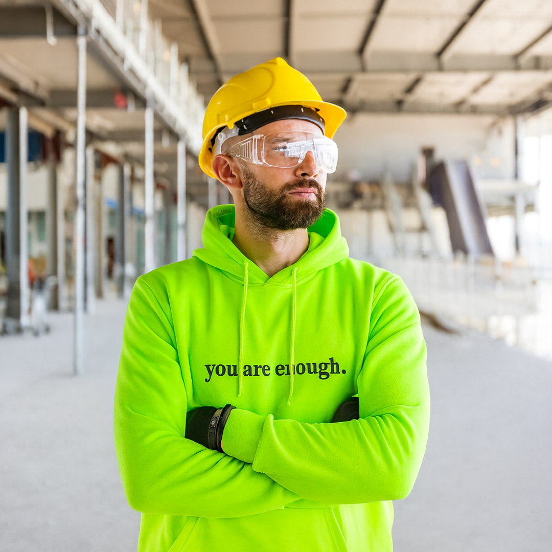 Hi-VIS Dear Person Behind Me (You are enough) Hoodie